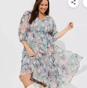 Torrid Floral - Date Night Dress - NWT